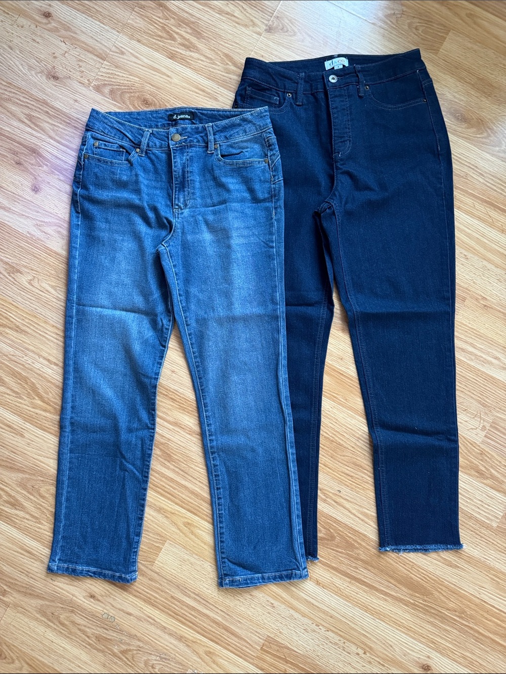 Dark Indigo & Medium Blue Denim Bundle 🔅 size 6